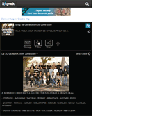 Tablet Screenshot of generation-3c-2008-2009.skyrock.com