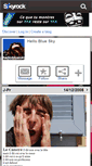 Mobile Screenshot of hellobluesky.skyrock.com