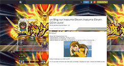 Desktop Screenshot of inazuma-eleven2008.skyrock.com