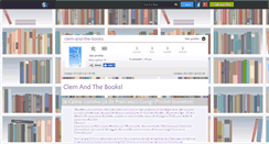 Desktop Screenshot of clem-and-the-books.skyrock.com