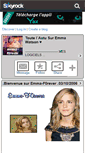 Mobile Screenshot of emma-f0rever.skyrock.com