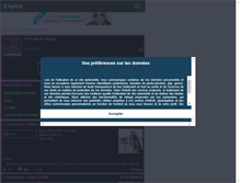 Tablet Screenshot of pink-muzik.skyrock.com