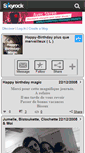 Mobile Screenshot of happy-birthday-magic.skyrock.com