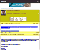 Tablet Screenshot of david-sauget.skyrock.com