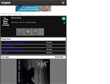 Tablet Screenshot of black-music-unknown.skyrock.com