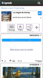 Mobile Screenshot of dream-magic-disney.skyrock.com