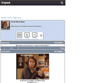 Tablet Screenshot of anne-decis-4ever.skyrock.com