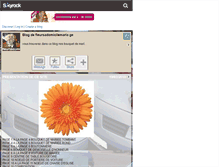 Tablet Screenshot of fleursadomicilemariage.skyrock.com