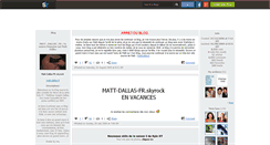 Desktop Screenshot of matt-dallas-fr.skyrock.com