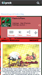 Mobile Screenshot of amazing-flore.skyrock.com