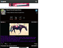 Tablet Screenshot of chevaux-captain-brown.skyrock.com