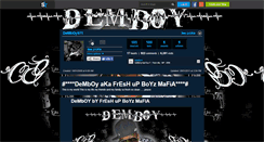 Desktop Screenshot of demboy971.skyrock.com