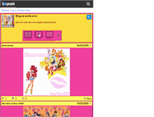 Tablet Screenshot of dodie-winx.skyrock.com