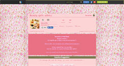 Desktop Screenshot of beauty-girls-advice.skyrock.com
