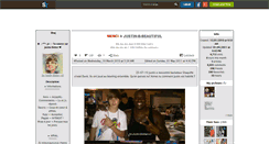 Desktop Screenshot of 3x-justin-bieber-x3.skyrock.com