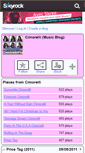 Mobile Screenshot of cimorellifrancemusic.skyrock.com
