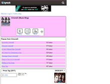 Tablet Screenshot of cimorellifrancemusic.skyrock.com