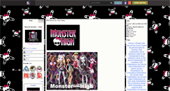 Desktop Screenshot of monster----high.skyrock.com