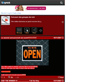 Tablet Screenshot of concoursrock.skyrock.com