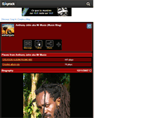 Tablet Screenshot of anthonyjohn.skyrock.com
