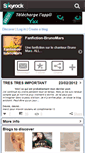 Mobile Screenshot of fanfiction-brunomars.skyrock.com