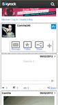 Mobile Screenshot of camille240.skyrock.com