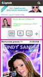 Mobile Screenshot of cindysander57.skyrock.com