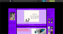 Desktop Screenshot of la-maison-des-chats.skyrock.com