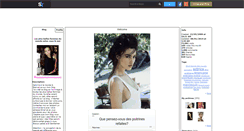 Desktop Screenshot of lesplusbellesfemmedumon2.skyrock.com