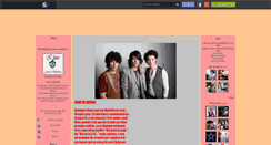 Desktop Screenshot of burningupjonas.skyrock.com