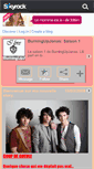 Mobile Screenshot of burningupjonas.skyrock.com