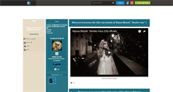 Desktop Screenshot of najoua-belyzel.skyrock.com