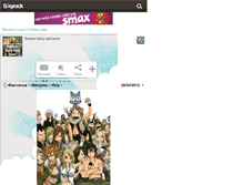 Tablet Screenshot of fiction-fairy-tail-love.skyrock.com