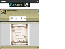 Tablet Screenshot of charlenedu52.skyrock.com
