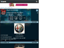 Tablet Screenshot of i-love-alfa-romeo.skyrock.com