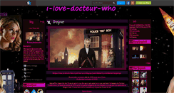 Desktop Screenshot of i-love-docteur-who.skyrock.com