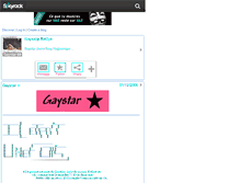 Tablet Screenshot of gaystar-69.skyrock.com