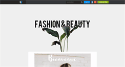 Desktop Screenshot of fashion-and-beauty.skyrock.com