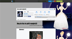 Desktop Screenshot of fics-le-petit-vampire23.skyrock.com