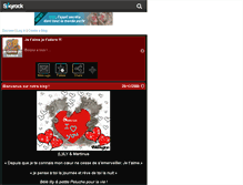 Tablet Screenshot of je-taime-je-tadore.skyrock.com