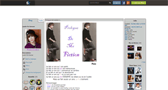 Desktop Screenshot of justin-fic-forever.skyrock.com