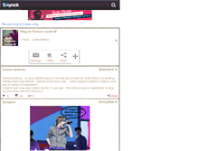 Tablet Screenshot of fictioon-justin-b.skyrock.com