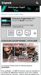 Mobile Screenshot of concours-trade-union.skyrock.com