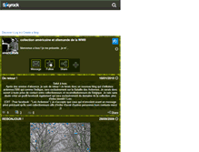 Tablet Screenshot of americanww2.skyrock.com