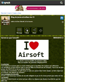 Tablet Screenshot of jeune-airsofteur-du-13.skyrock.com