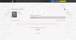 Desktop Screenshot of cinema-bizarre-immer.skyrock.com