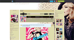 Desktop Screenshot of la-madonn.skyrock.com