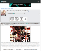 Tablet Screenshot of dakota-faning.skyrock.com