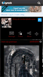 Mobile Screenshot of in-the-black-rose.skyrock.com