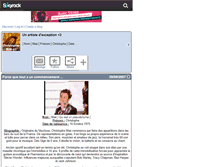 Tablet Screenshot of christophe-mae-x3.skyrock.com